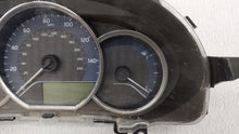 2014-2016 Toyota Corolla Instrument Cluster Speedometer Gauges P/N:83800-0ZX10-00 Fits 2014 2015 2016 OEM Used Auto Parts - Oemusedautoparts1.com