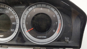 2014 Volvo Xc60 Instrument Cluster Speedometer Gauges P/N:31343326AA 31296371AB Fits 2011 2012 2013 OEM Used Auto Parts - Oemusedautoparts1.com