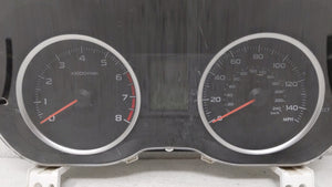 2015 Subaru Forester Instrument Cluster Speedometer Gauges P/N:85002SG660 Fits OEM Used Auto Parts - Oemusedautoparts1.com