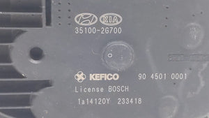 2011-2014 Hyundai Sonata Throttle Body P/N:35100-2G700 Fits 2011 2012 2013 2014 2015 2016 OEM Used Auto Parts - Oemusedautoparts1.com