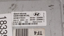 2014-2016 Hyundai Elantra PCM Engine Computer ECU ECM PCU OEM P/N:39102-2EMB6 39103-2EMB6 Fits 2014 2015 2016 OEM Used Auto Parts