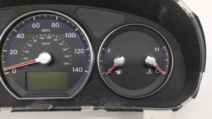 2010-2012 Hyundai Santa Fe Instrument Cluster Speedometer Gauges P/N:94011-0W031 94011-0W030 Fits 2010 2011 2012 OEM Used Auto Parts - Oemusedautoparts1.com