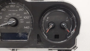 2010 Ford Taurus Instrument Cluster Speedometer Gauges P/N:AG1T-10849-NA AG1T-10849-NC Fits OEM Used Auto Parts - Oemusedautoparts1.com