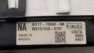 2010 Ford Taurus Instrument Cluster Speedometer Gauges P/N:AG1T-10849-NA AG1T-10849-NC Fits OEM Used Auto Parts - Oemusedautoparts1.com