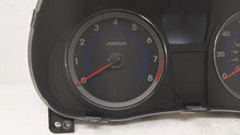 2012-2013 Hyundai Accent Instrument Cluster Speedometer Gauges P/N:94001-1R000 94001-1R020 Fits 2012 2013 OEM Used Auto Parts - Oemusedautoparts1.com