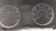 2012-2013 Hyundai Accent Instrument Cluster Speedometer Gauges P/N:94001-1R000 94001-1R020 Fits 2012 2013 OEM Used Auto Parts - Oemusedautoparts1.com