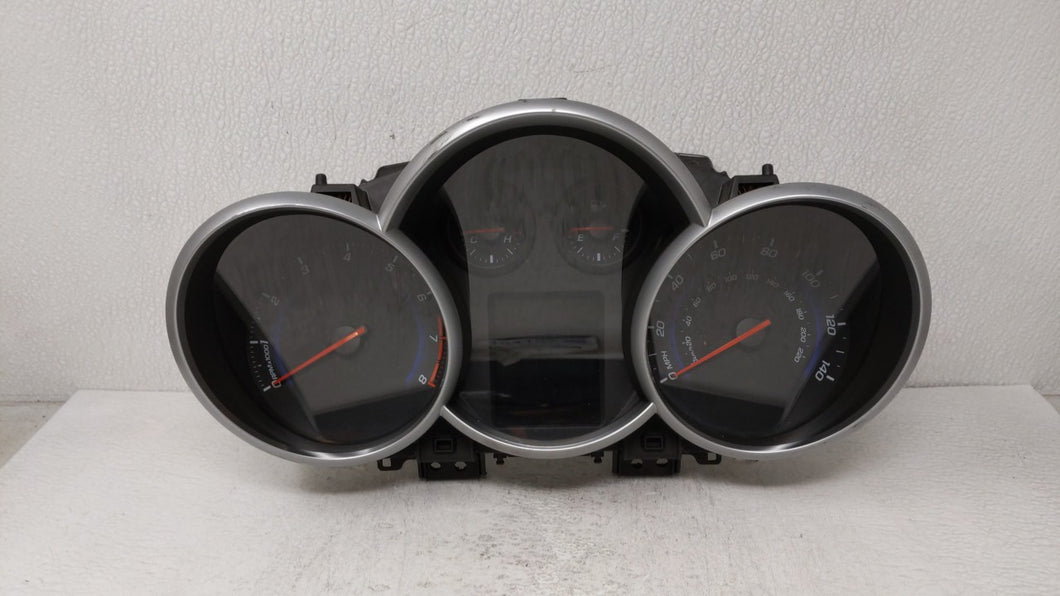 2012 Chevrolet Cruze Instrument Cluster Speedometer Gauges P/N:95940656 95487986 Fits OEM Used Auto Parts - Oemusedautoparts1.com