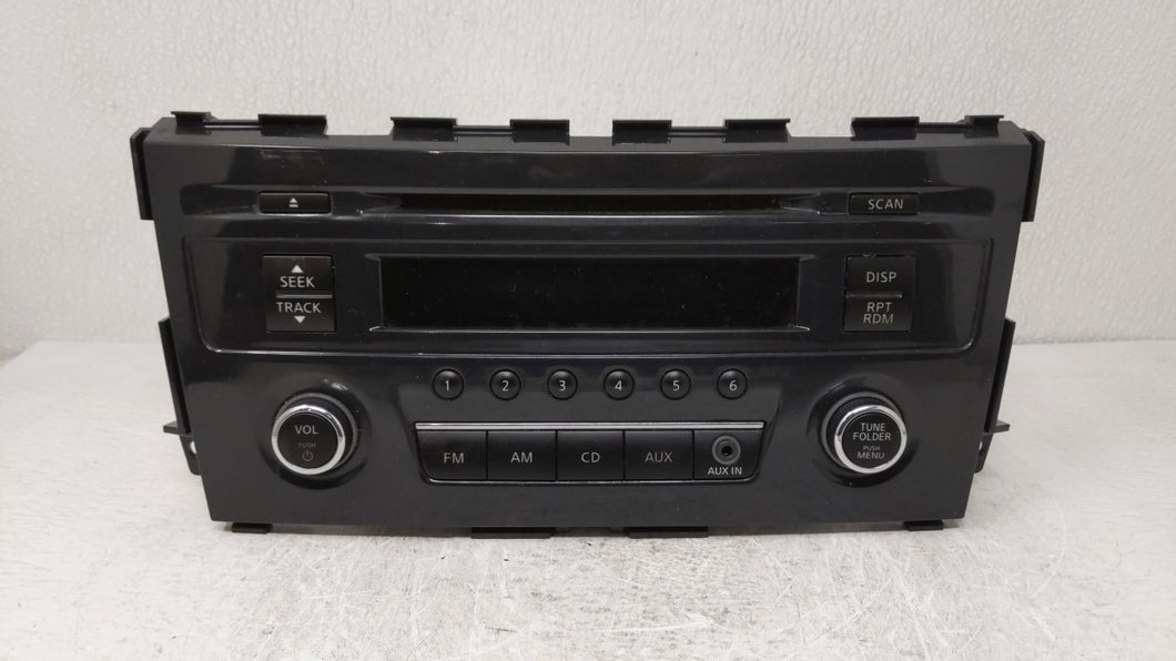 2013-2015 Nissan Altima Radio AM FM Cd Player Receiver Replacement P/N:28185 3TA0G 28185 3TB0G Fits 2013 2014 2015 OEM Used Auto Parts - Oemusedautoparts1.com