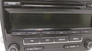 2015-2017 Volkswagen Jetta Radio AM FM Cd Player Receiver Replacement P/N:1K0 035 164 H Fits 2014 2015 2016 2017 OEM Used Auto Parts