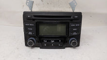 2012-2015 Hyundai Sonata Radio AM FM Cd Player Receiver Replacement P/N:96180-3Q600 96180-3Q700 Fits 2012 2013 2014 2015 OEM Used Auto Parts - Oemusedautoparts1.com