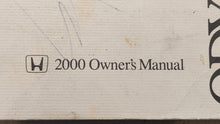 2000 Honda Odyssey Owners Manual Book Guide P/N:00X31-S0X-6100 OEM Used Auto Parts - Oemusedautoparts1.com