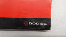 2005 Dodge Caravan Owners Manual Book Guide OEM Used Auto Parts - Oemusedautoparts1.com