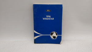 1996 Ford Windstar Owners Manual Book Guide OEM Used Auto Parts - Oemusedautoparts1.com