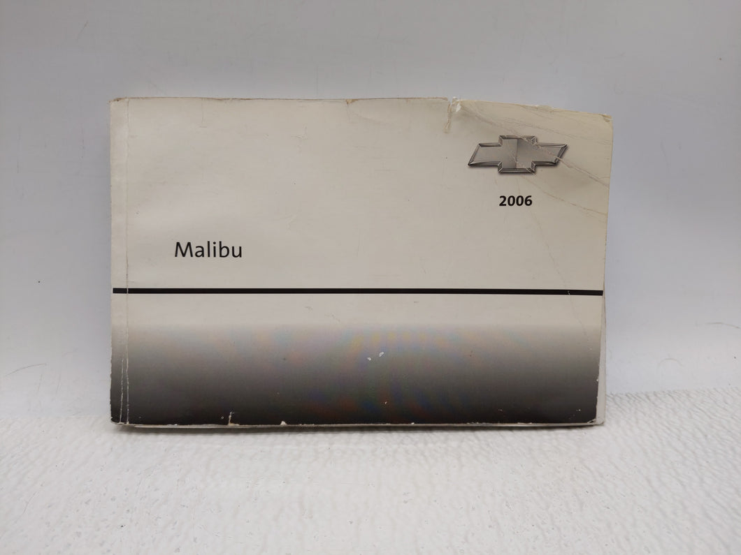 2006 Chevrolet Malibu Owners Manual Book Guide OEM Used Auto Parts - Oemusedautoparts1.com