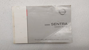 2009 Nissan Sentra Owners Manual Book Guide OEM Used Auto Parts - Oemusedautoparts1.com