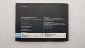 2012 Hyundai Sonata Owners Manual Book Guide OEM Used Auto Parts - Oemusedautoparts1.com