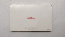 2004 Nissan Maxima Owners Manual Book Guide OEM Used Auto Parts - Oemusedautoparts1.com