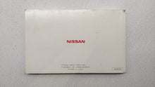 2004 Nissan Maxima Owners Manual Book Guide OEM Used Auto Parts - Oemusedautoparts1.com