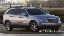 2007 Chrysler Pacifica Owners Manual Book Guide OEM Used Auto Parts - Oemusedautoparts1.com