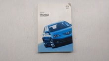 2005 Mazda 3 Owners Manual Book Guide OEM Used Auto Parts - Oemusedautoparts1.com