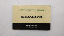 2007 Hyundai Sonata Owners Manual Book Guide OEM Used Auto Parts - Oemusedautoparts1.com