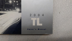 2004 Acura Tl Owners Manual Book Guide OEM Used Auto Parts - Oemusedautoparts1.com