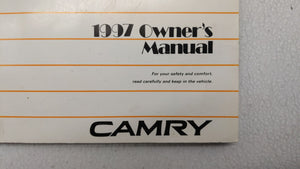 1997 Toyota Camry Owners Manual Book Guide OEM Used Auto Parts - Oemusedautoparts1.com