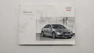 2009 Audi A4 Owners Manual Book Guide OEM Used Auto Parts - Oemusedautoparts1.com