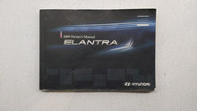 2009 Hyundai Elantra Owners Manual Book Guide P/N:A2HO-EU8NE OEM Used Auto Parts - Oemusedautoparts1.com