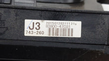 2014-2015 Toyota Prius Instrument Cluster Speedometer Gauges P/N:83800-47D30 83800-47D31 Fits 2014 2015 OEM Used Auto Parts - Oemusedautoparts1.com