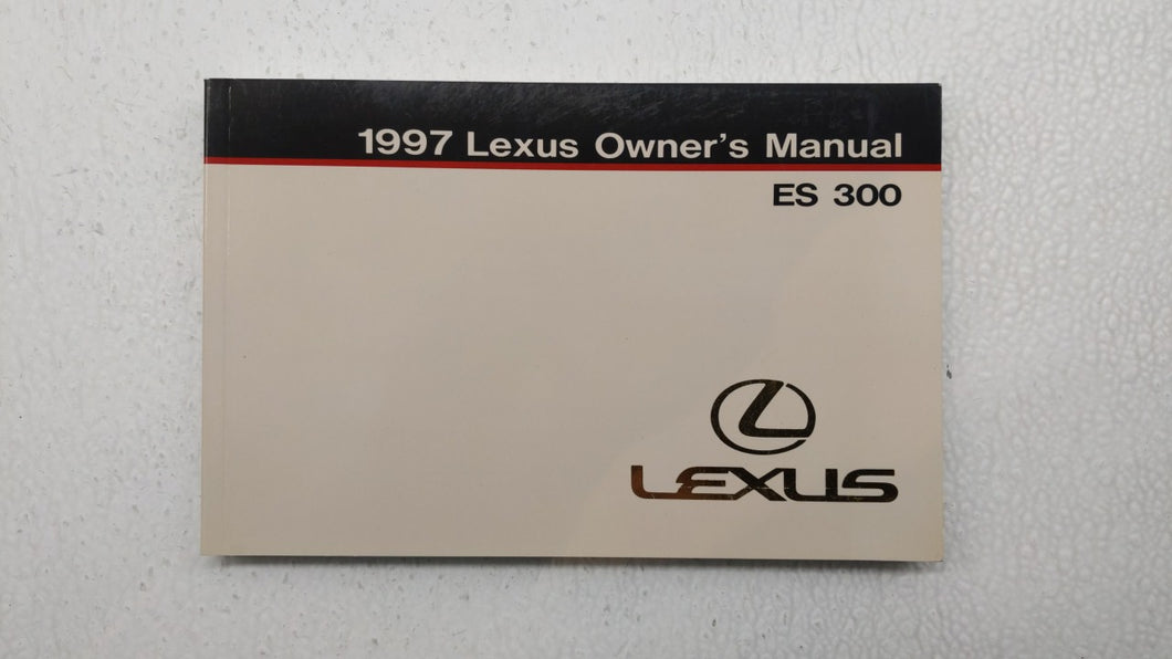 1997 Lexus Es300 Owners Manual Book Guide P/N:01999-33456 OEM Used Auto Parts - Oemusedautoparts1.com