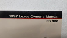 1997 Lexus Es300 Owners Manual Book Guide P/N:01999-33456 OEM Used Auto Parts - Oemusedautoparts1.com