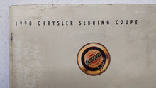 1998 Chrysler Sebring Owners Manual Book Guide P/N:81-526-9861 OEM Used Auto Parts - Oemusedautoparts1.com