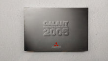 2005 Mitsubishi Galant Owners Manual Book Guide P/N:9290A438 OEM Used Auto Parts - Oemusedautoparts1.com