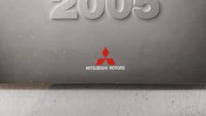 2005 Mitsubishi Galant Owners Manual Book Guide P/N:9290A438 OEM Used Auto Parts - Oemusedautoparts1.com