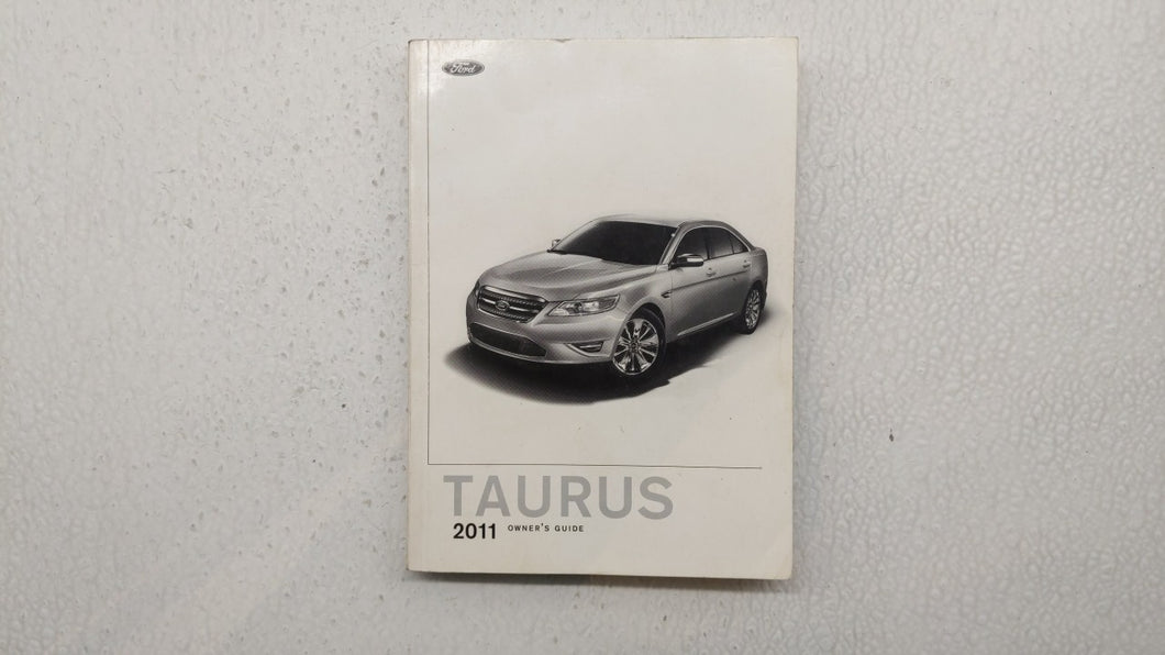 2011 Ford Taurus Owners Manual Book Guide P/N:BG1J-19A321-AB OEM Used Auto Parts - Oemusedautoparts1.com