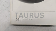 2011 Ford Taurus Owners Manual Book Guide P/N:BG1J-19A321-AB OEM Used Auto Parts - Oemusedautoparts1.com