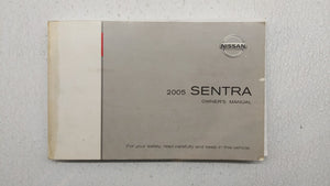 2005 Nissan Sentra Owners Manual Book Guide P/N:OM5E-0B15U2 OEM Used Auto Parts