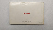 2005 Nissan Sentra Owners Manual Book Guide P/N:OM5E-0B15U2 OEM Used Auto Parts