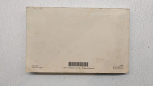 1998 Honda Civic Owners Manual Book Guide P/N:00X31-S01-6203 OEM Used Auto Parts - Oemusedautoparts1.com