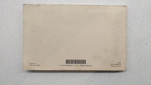 1998 Honda Civic Owners Manual Book Guide P/N:00X31-S01-6203 OEM Used Auto Parts - Oemusedautoparts1.com