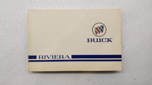 1996 Buick Riviera Owners Manual Book Guide OEM Used Auto Parts - Oemusedautoparts1.com