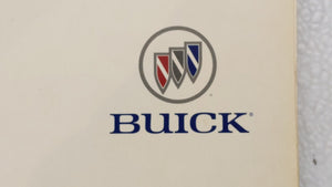 1996 Buick Riviera Owners Manual Book Guide OEM Used Auto Parts - Oemusedautoparts1.com