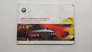 2000 Bmw 323i Owners Manual Book Guide OEM Used Auto Parts - Oemusedautoparts1.com