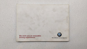 2000 Bmw 323i Owners Manual Book Guide OEM Used Auto Parts - Oemusedautoparts1.com