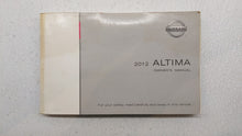 2012 Nissan Altima Owners Manual Book Guide P/N:OM2E 0L32U0 OEM Used Auto Parts - Oemusedautoparts1.com