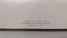 2012 Nissan Altima Owners Manual Book Guide P/N:OM2E 0L32U0 OEM Used Auto Parts - Oemusedautoparts1.com