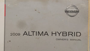 2009 Nissan Altima Owners Manual Book Guide P/N:OM9E-HL32U0 OEM Used Auto Parts - Oemusedautoparts1.com