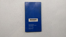 1996 Ford Crown Victoria Owners Manual Book Guide OEM Used Auto Parts - Oemusedautoparts1.com