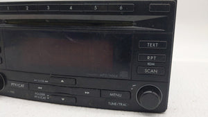 2012 Subaru Impreza Radio AM FM Cd Player Receiver Replacement P/N:86201FJ620 96201FJ600 Fits OEM Used Auto Parts - Oemusedautoparts1.com